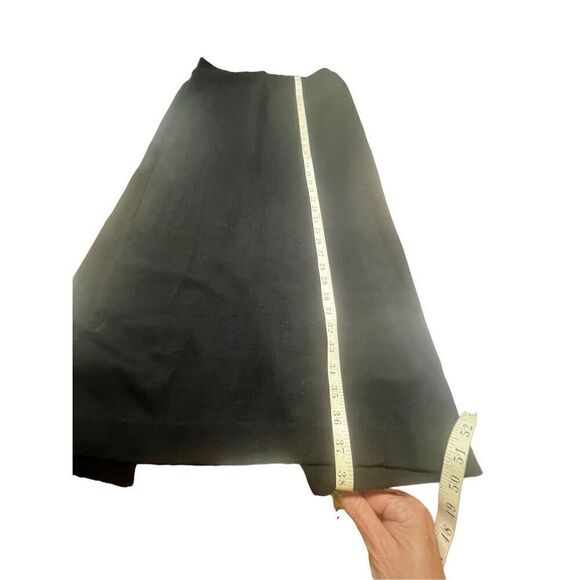 Joan Vass Maxi Black Knit Skirt Sz L NWT - Picture 7 of 8